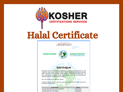 Kosher Certified At Lowest Cost For India - Kosher Certifications Services