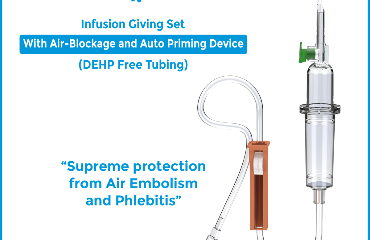 IV Infusion Giving Set Manufacturers In India – Trident Mediquip